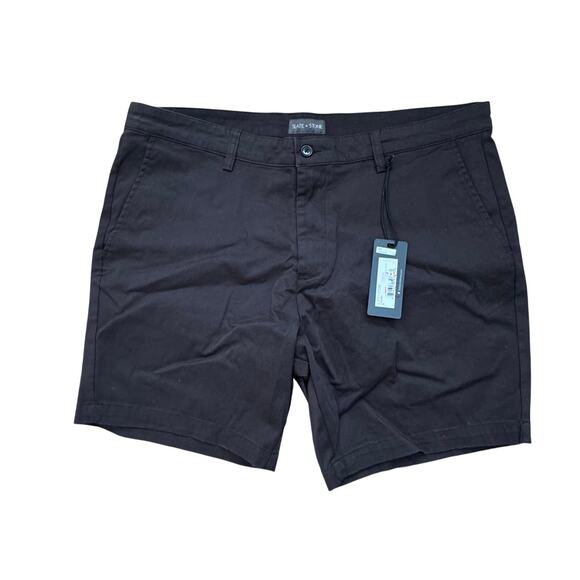 SLATE & STONE 7" Cotton Twill Short Charcoal NWT Size 38 - Picture 3 of 8